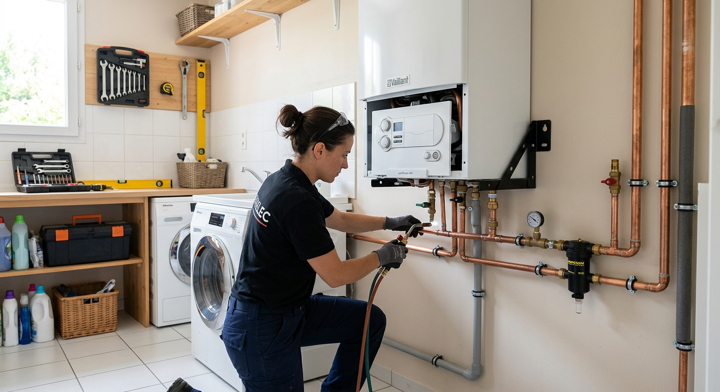 Remplacement de chaudière à condensation par un chauffagiste à Maisons-Alfort